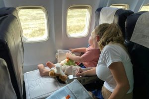 Familien Flugreisen
